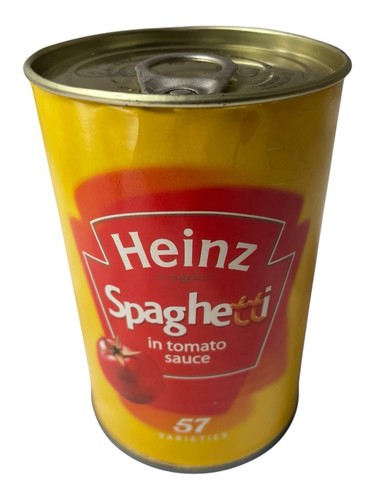 Secret heinz spaghetti tin - spaghetti,