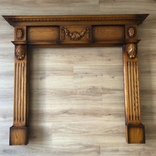 Victorian Style Carved Oak