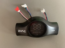 Zinc Eco Plus Electric Scooter LCD Display Terminal Screen with cover