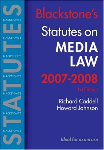 Blackstone statutes media - blackstone's, on