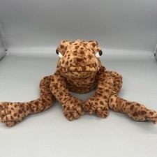 Jellycat  "I am Toby Toad" TT3T Brown Orange Spotty Frog Retired Very Rare