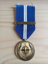 Non-article 5 NATO Military Medal. 2002 Balkans