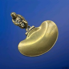 Antique Brass Tea Caddy Spoon