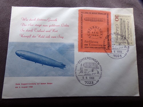 Germany 1968 graf zeppelin - germany,