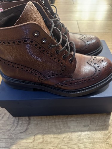 Loake boots bedale oxblood - boots,