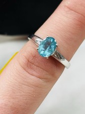 Tjc silver ring size - uk, p/q