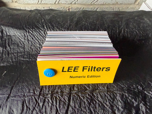 Lee filters swatch book - filters,