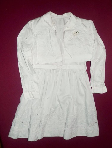 True vintage communion dress - vintage,