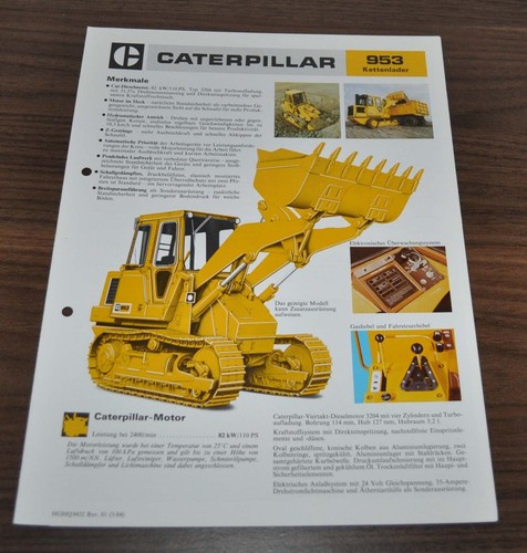Caterpillar 953 kettenlader - 953,