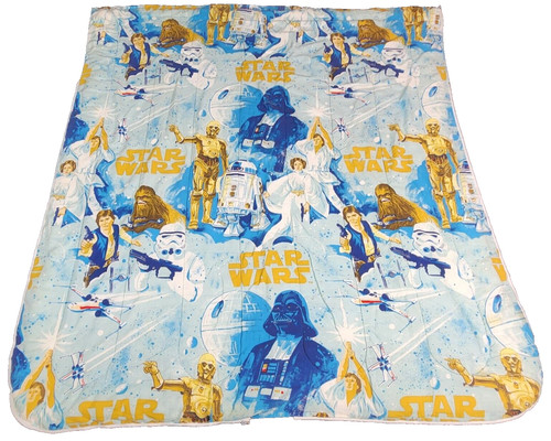 Vtg star wars sleeping - star, bag