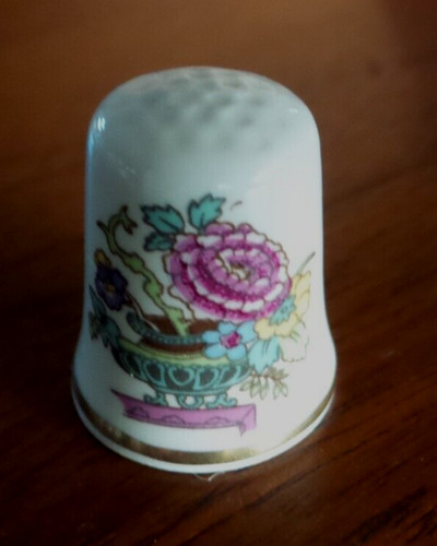 Collectible thimbles fine bone