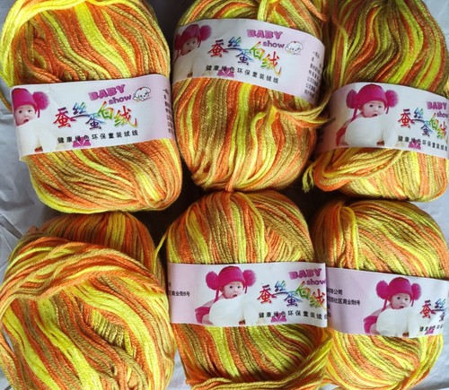 Wool blend knitting yarn - knitting, total
