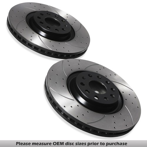 Front drilled grooved - front,