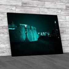 Tower Bridge London Poppies By Paul Cummins Tom Teal Canvas Print Large Picture