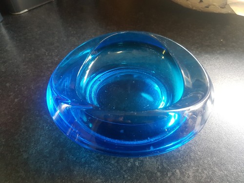 Vintage czech electric blue - vintage,
