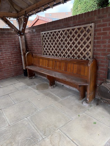 Church pew bench seat - pew,