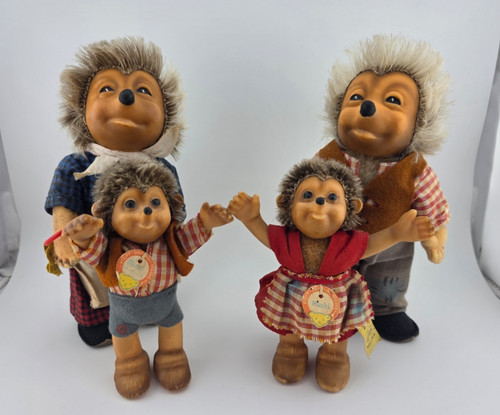 Steiff mecki family figures - mecki, 4