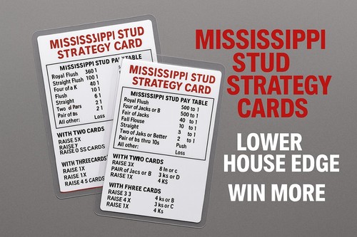 Mississippi stud poker optimal - mississippi,