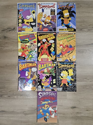 Book lot the simpsons - 10, of