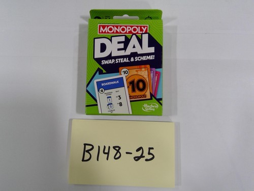 Monopoly deal card game hasbro - monopoly,