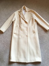 Zara Buttermilk Oversize Coat