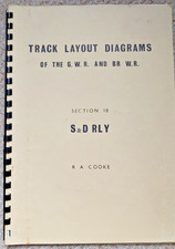 GWR & BR WR Railway Track Layout Diagrams Somerset & Dorset Section 18 RA Cooke