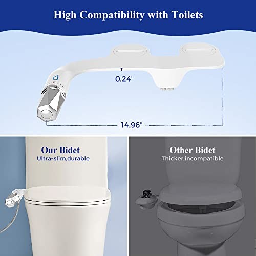 Uncahome bidet attachment for - uncahome,