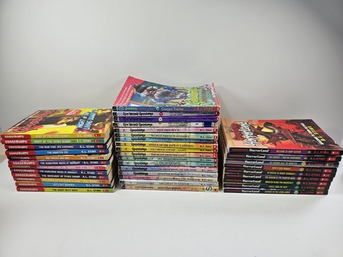 38x goosebumps vintage books - goosebumps,