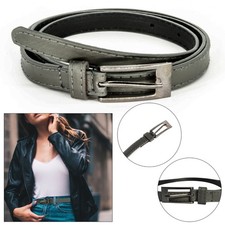 Women’s Grey Skinny Belt