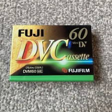 1 x Fuji DVC DVM60 Mini DV Cassette Tapes DVM60DME E