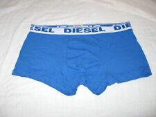 BNW0T DIESEL Fresh & Bright Stretch Cotton Boxer Trunks  Blue  Large  34" - 36"