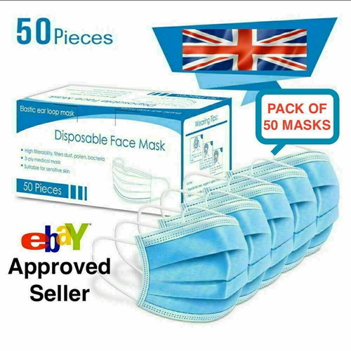 100 face masks - 100,