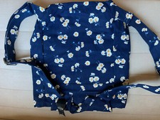 NWT Hollister navy blue floral