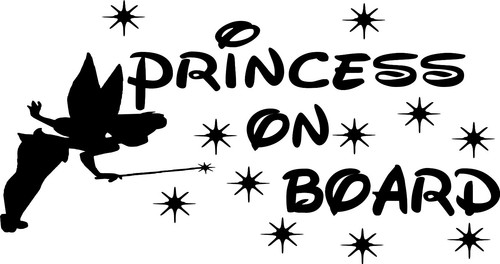 Fairy tinkerbell baby board - baby, on