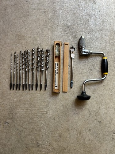 Stanley brace and bits - stanley,