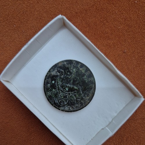 Queen victoria half penny - queen,