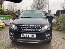 Range Rover Evoque 2.2 Pure Tech SD4 2014 Diesel Car 4x4 SUV Black Leather