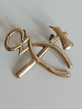 Army Artificer Armourer Brass Insignia Sleeve Trade Badge Circa 1850 To Date