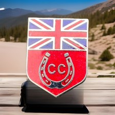 Vintage Caravan Club Enamel