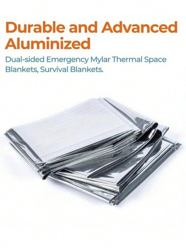 10x emergency foil blanket - 10x,