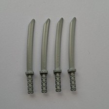 Lego - 4 x Pearl Light Grey