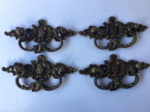 Brass drawer handles - brass, set
