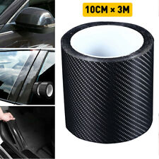 Car Carbon Fiber Vinyl Film Sticker Door Sill Scuff Anti Scratch Tape Protection