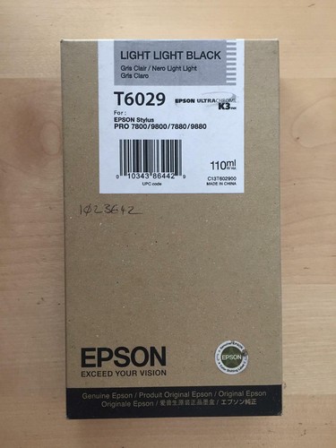 Genuine epson ink t6029 - genuine,