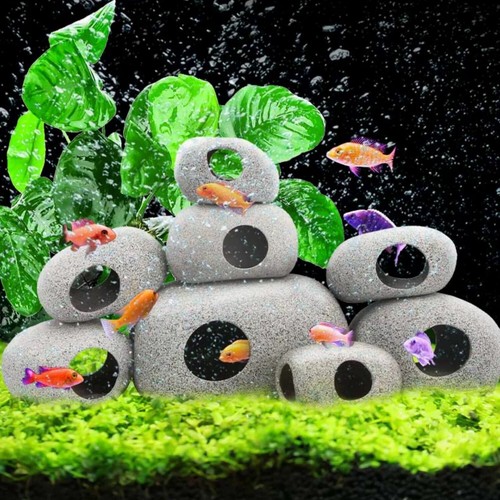 Cichlid stone cave aquarium - stone,