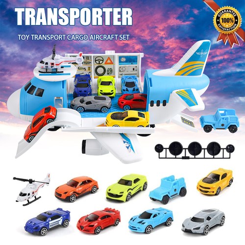 Transport airplane toy with - airplane,