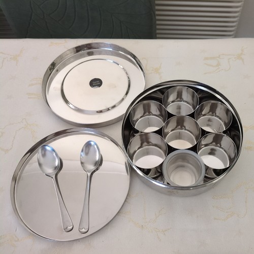 Spice box masala dabba with - ,