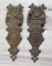 Pair Victorian Brass Cabinet