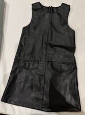 Mayoral faux leather pinafore - mayoral,