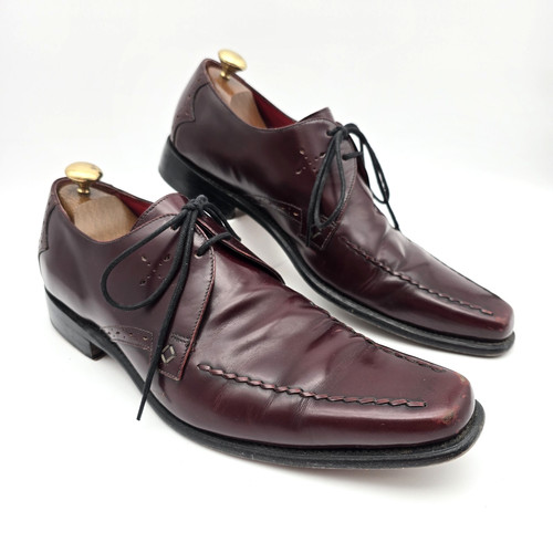 Jeffery west burgundy leather - jeffery,
